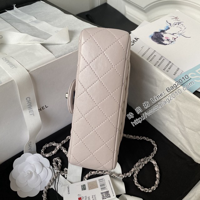Chanel專櫃新款銀球鏈條女包 香奈兒銀鏈AS1787爆款cf mini口蓋包 djc5938